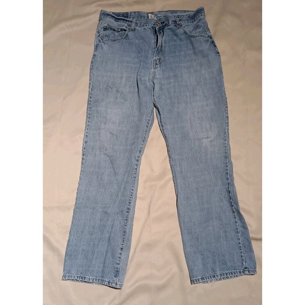 Machine Jeans Co. Y2Kcore Vintage Mens 36/32 Streetwear Light Denim